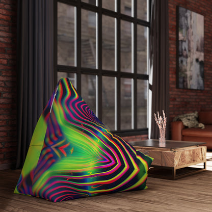 "Psychedelic Tracers" BEAN BAG CHAIR COVER