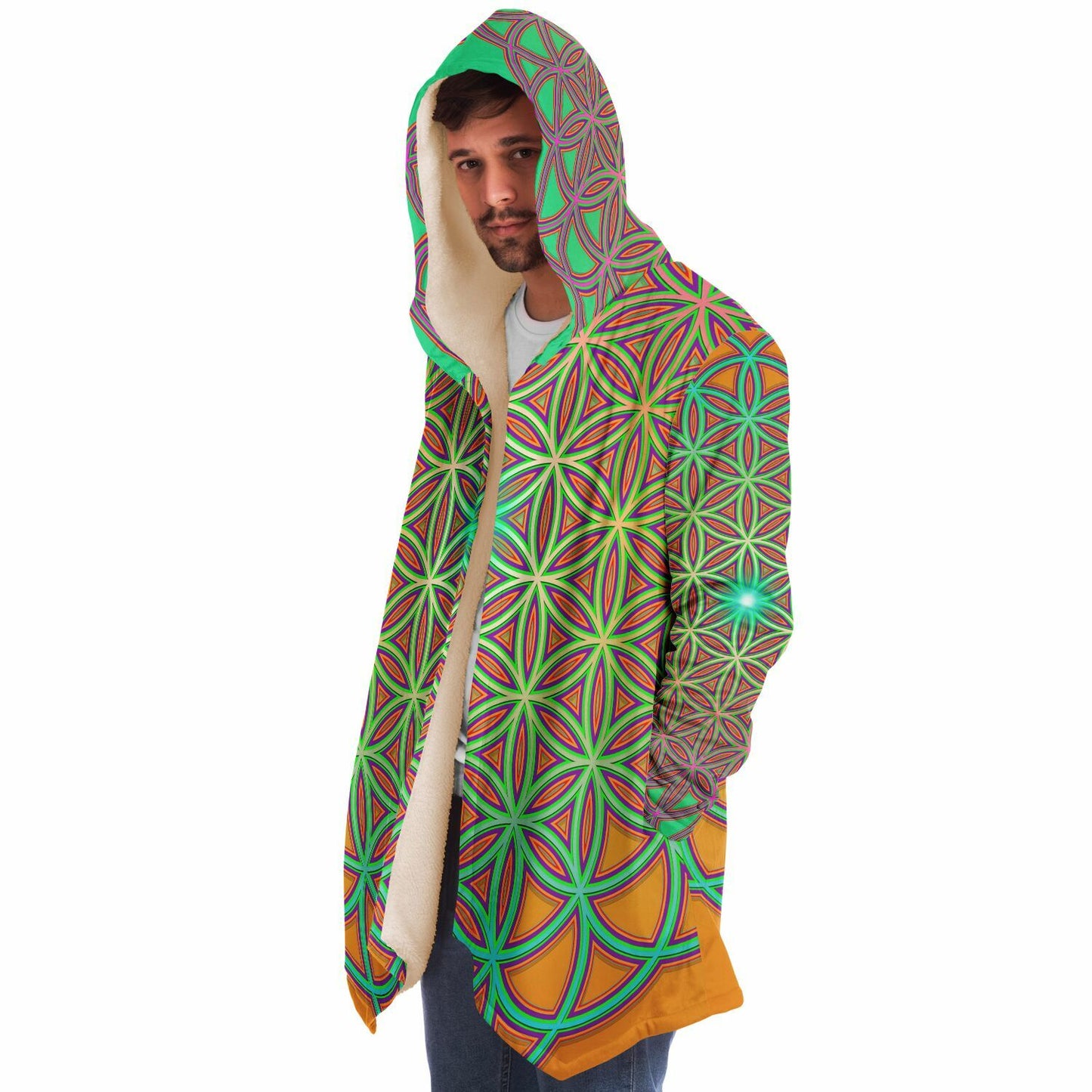 "311 FOL" HOODED CLOAK