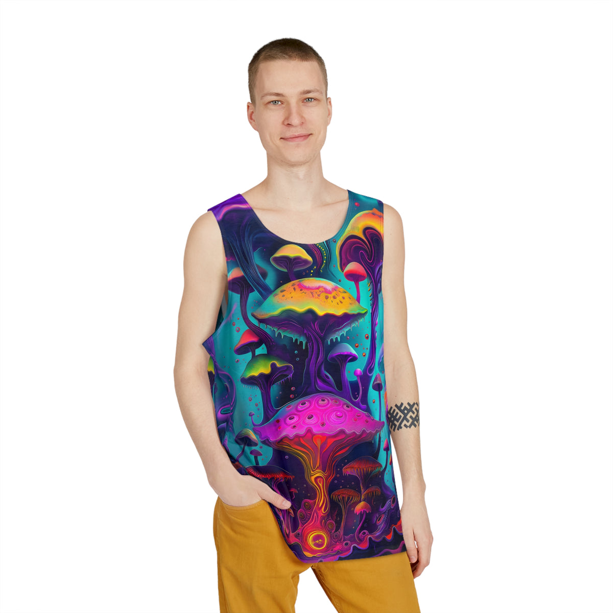 "Travel Safe" MEN'S TANK TOP