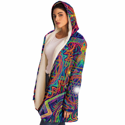 "Oh My Sri Yantra" HOODED CLOAK