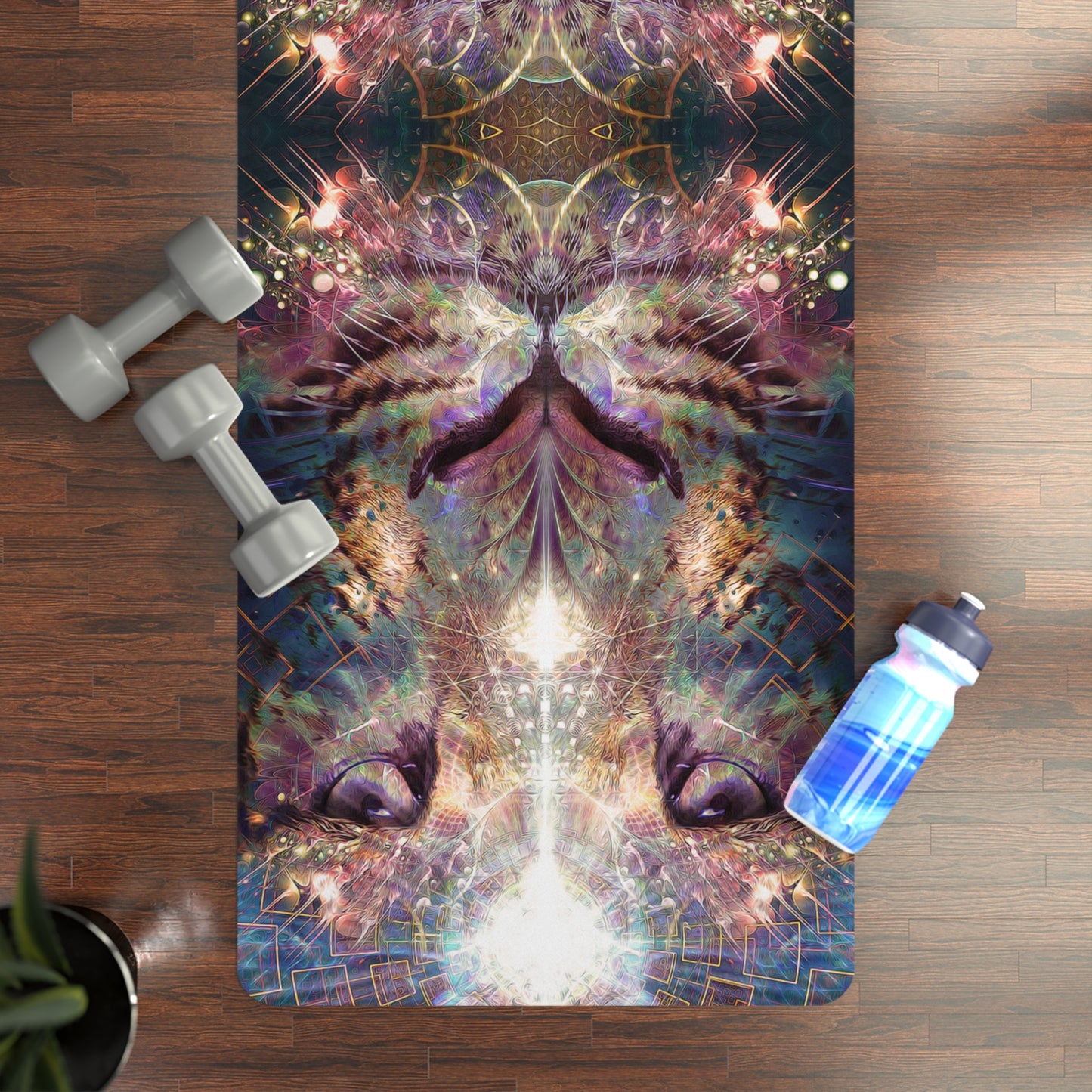 "Mastering Darkness" YOGA MAT