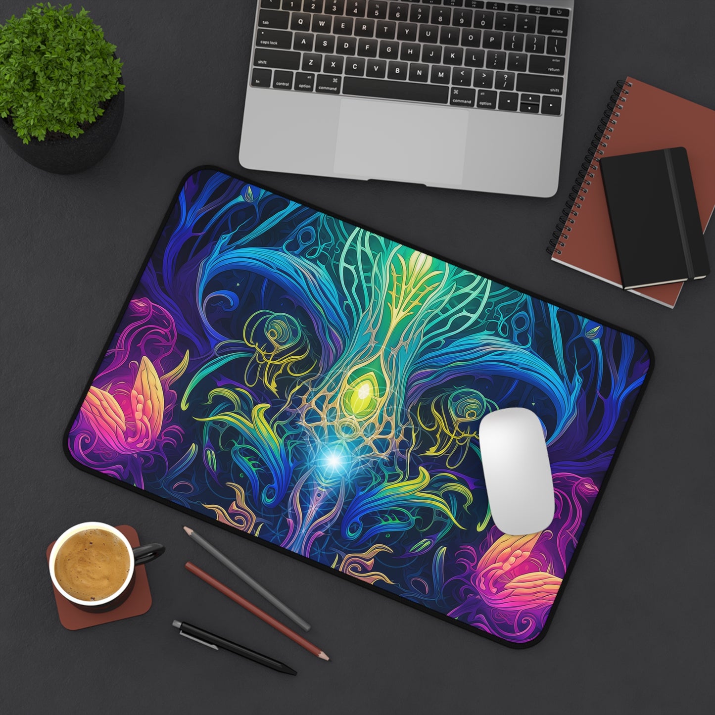 "Orchidious" DESK MAT (12x18)(12x22)(15.5x31)
