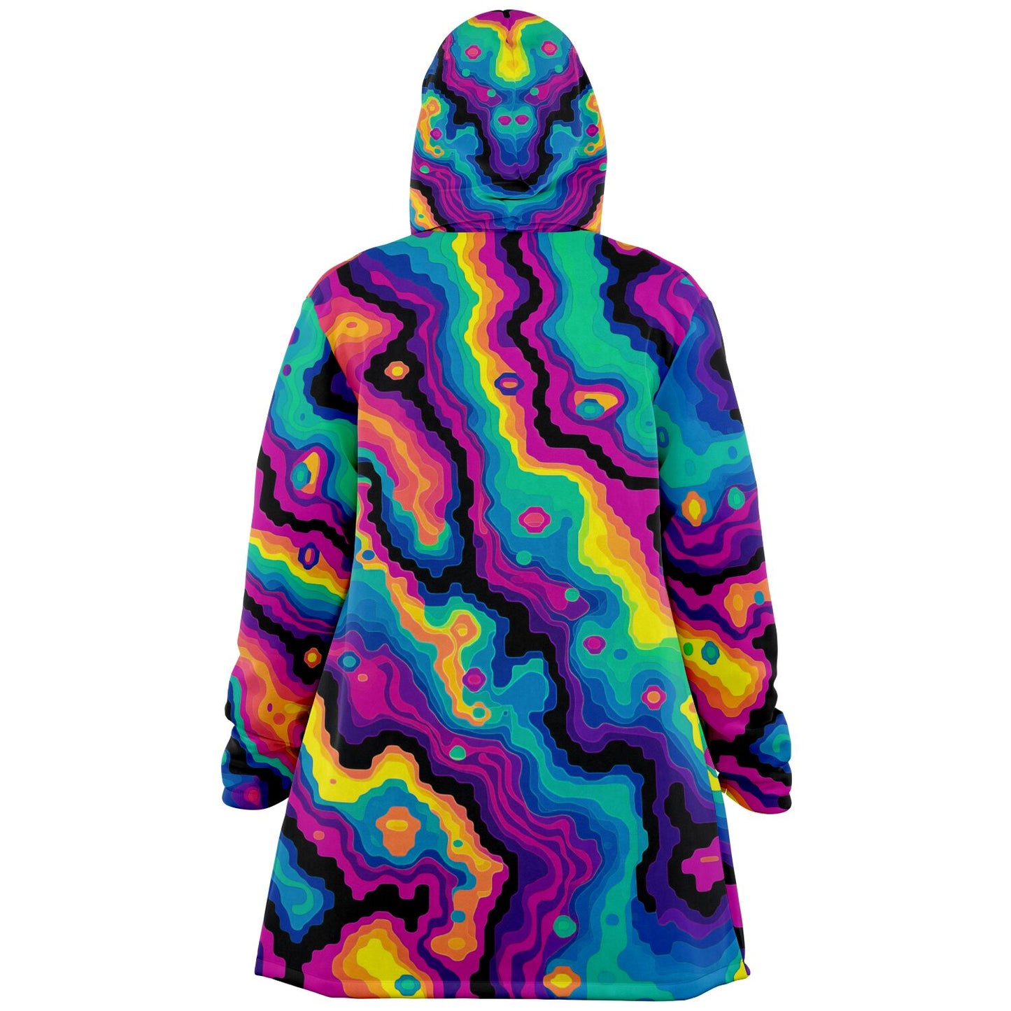 "Digiheat" HOODED CLOAK