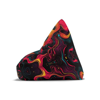"Neon Oil" BEAN BAG CHAIR COVER