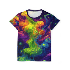 "I Love Lava Lamp" (WOMEN'S) SPORT TEE