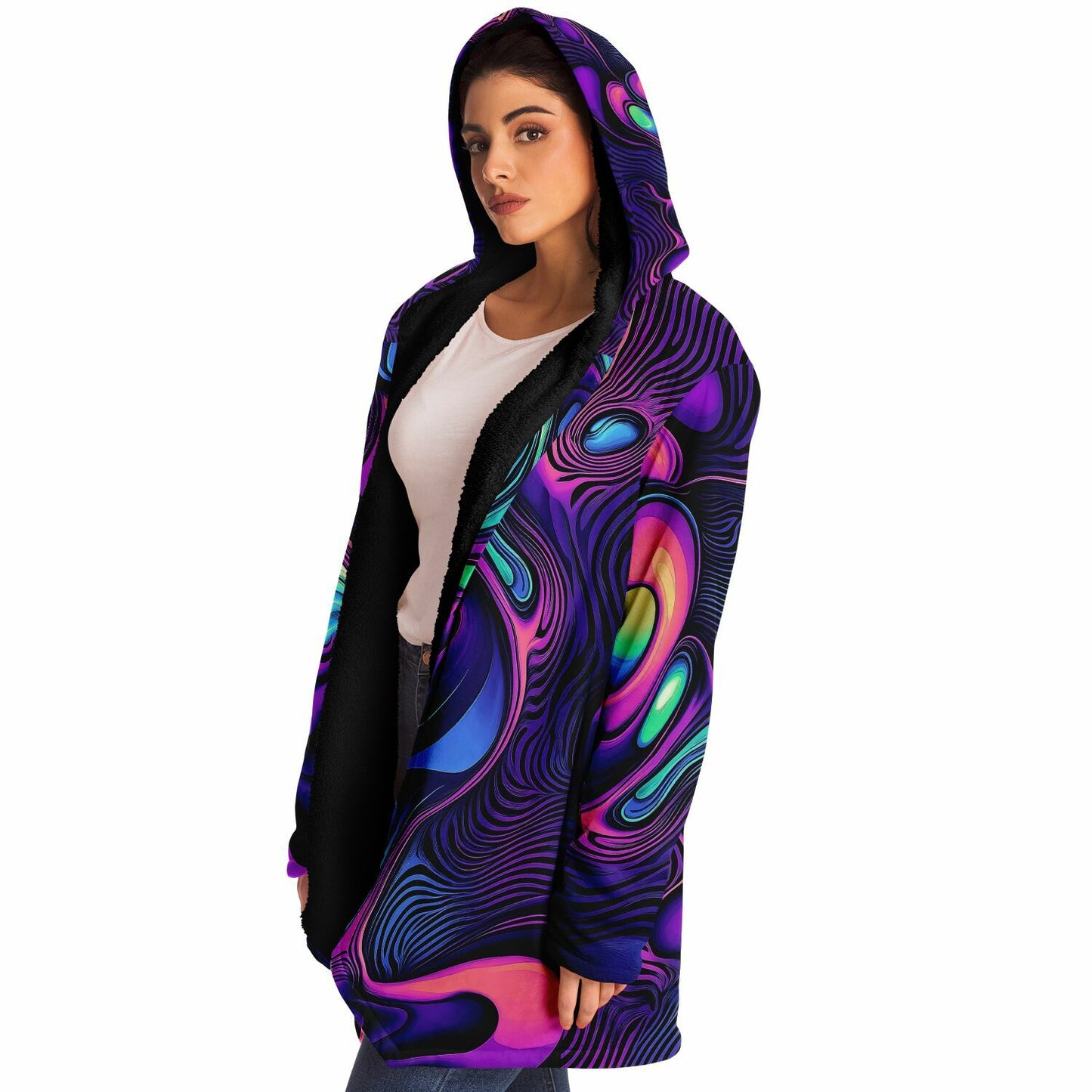 "Nooooot A Microdose" HOODED CLOAK