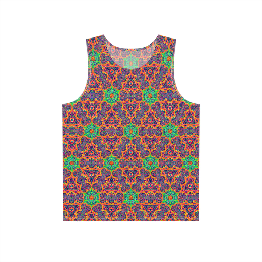 "Overtaken Lattice" MEN'S TANK TOP