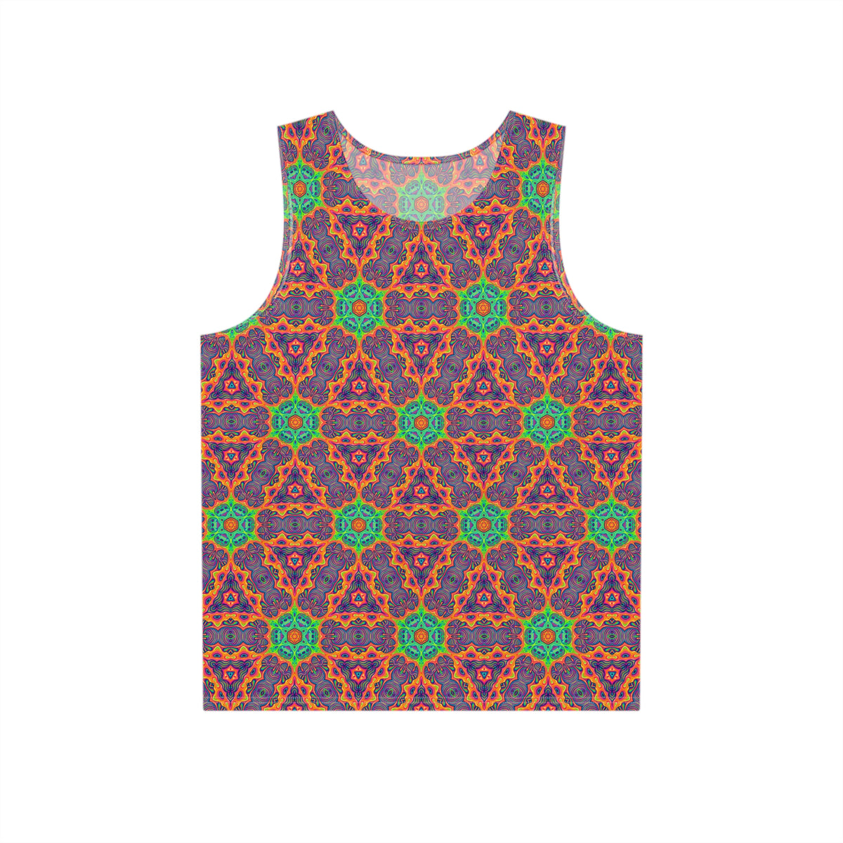 "Overtaken Lattice" MEN'S TANK TOP
