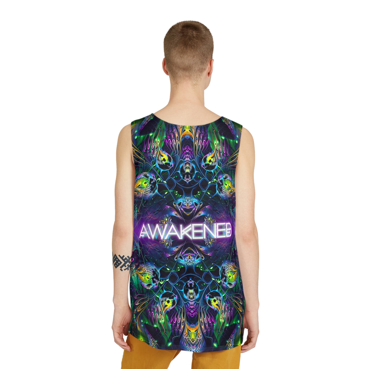 "Awakened (With Text)" MEN'S TANK TOP
