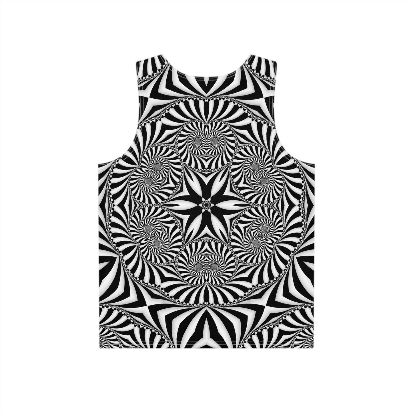 "The Illusionist (B&W)" MEN'S TANK TOP