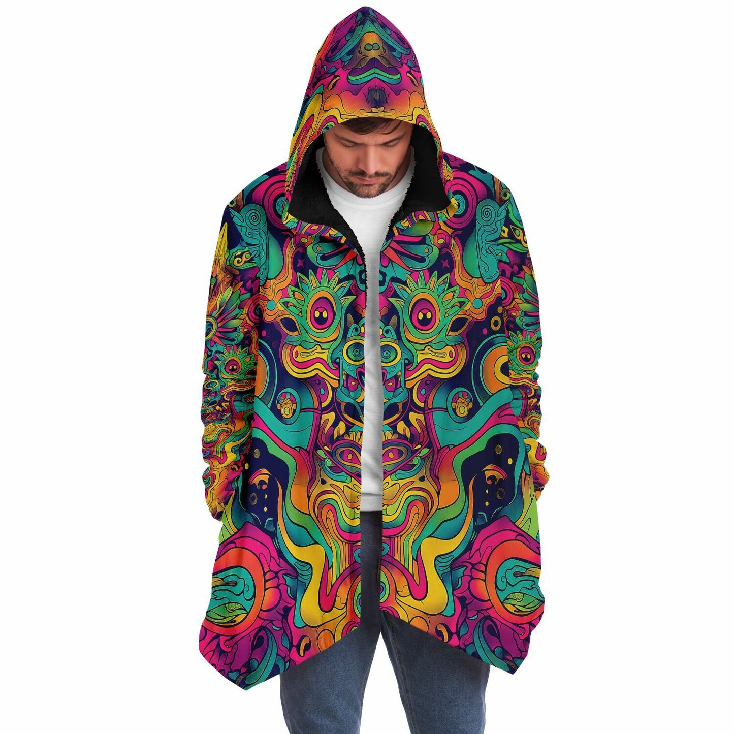"Totem" HOODED CLOAK