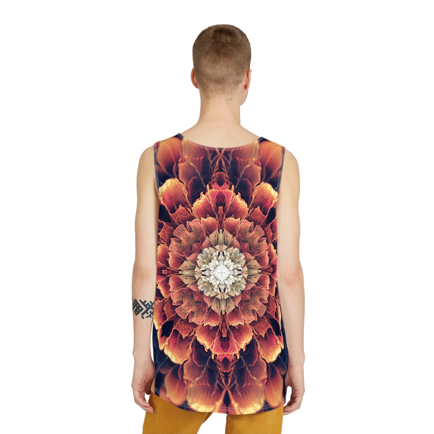 "Mandala Bloom" MEN'S TANK TOP
