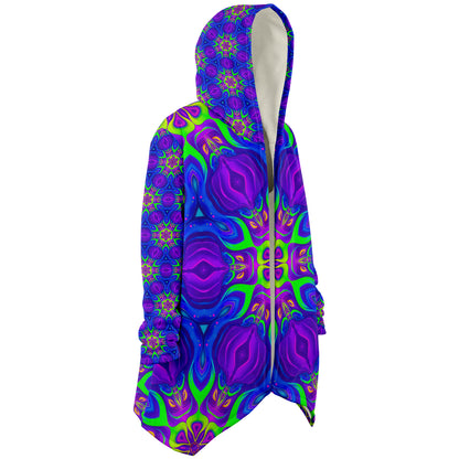 "Paradise Bloom" HOODED CLOAK