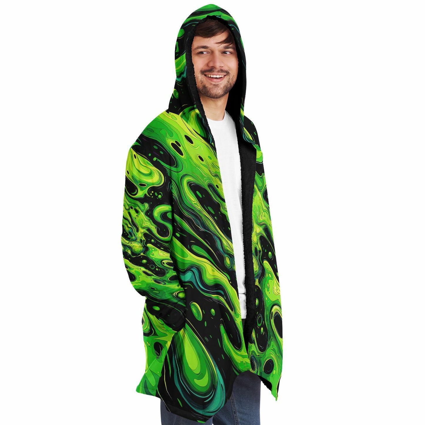 "Slimer" HOODED CLOAK