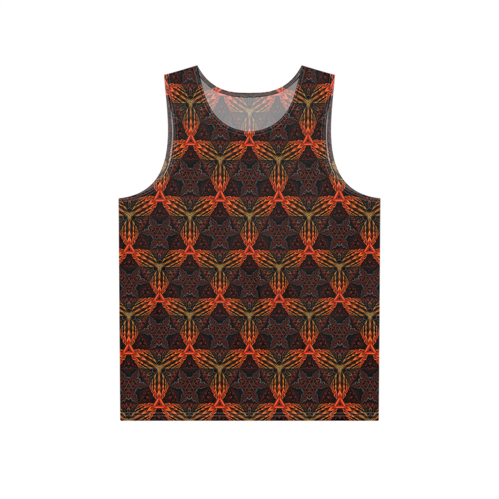 "Steel Forge Pattern" MEN'S TANK TOP