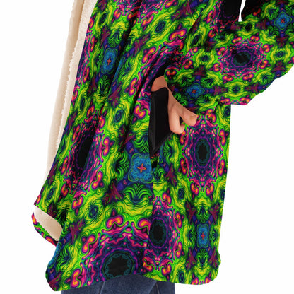 "Portals" HOODED CLOAK