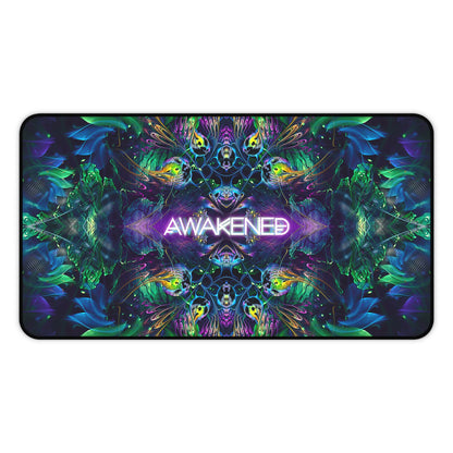 "Awakened (With Text)" DESK MAT (12x18)(12x22)(15.5x31)