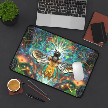 "To Bee or Not to Bee - [Bee Section]" DESK MAT / MOUSE PAD (12x18)(12x22)(15.5x31)
