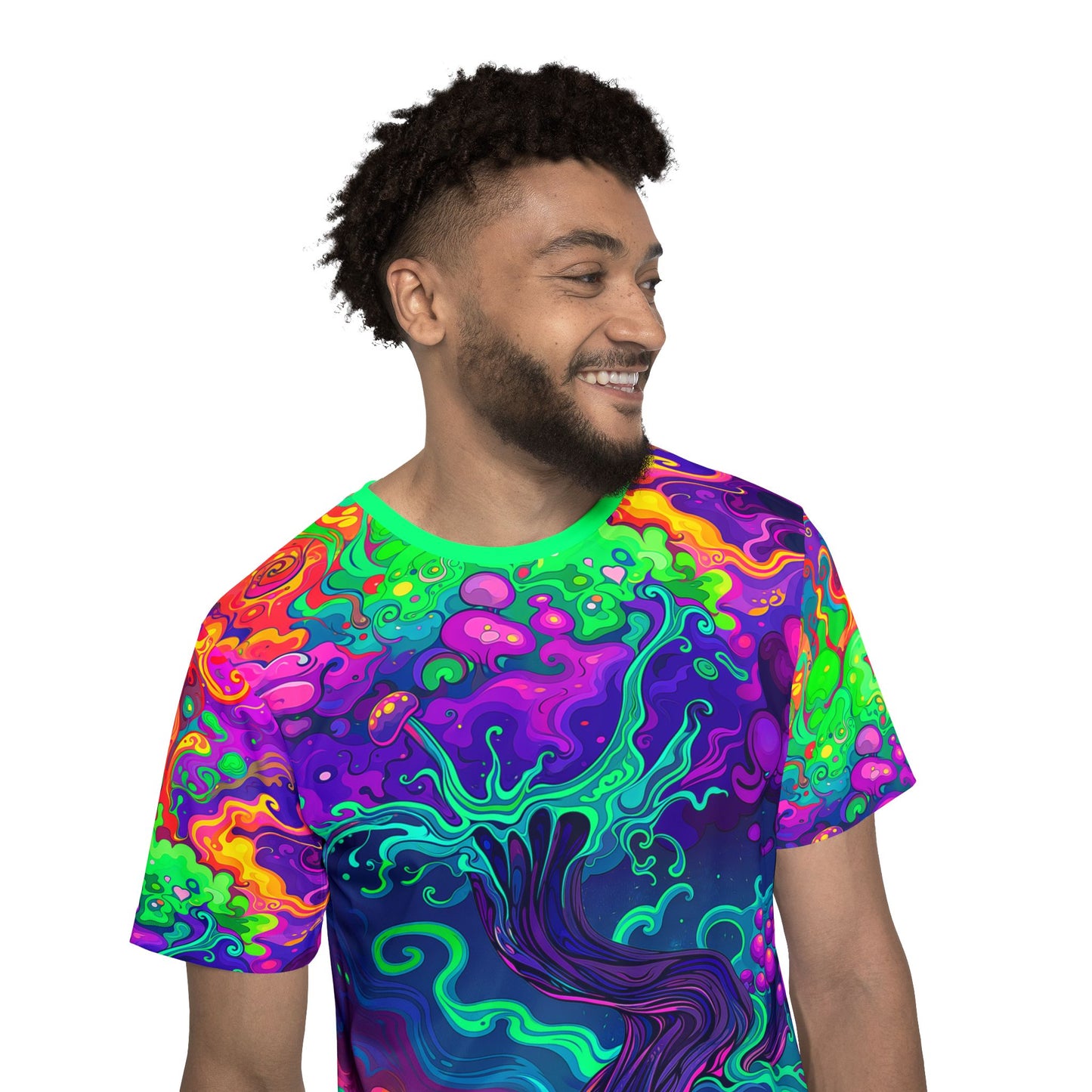 "Mush Tree So Color" (MEN'S) SPORT TEE