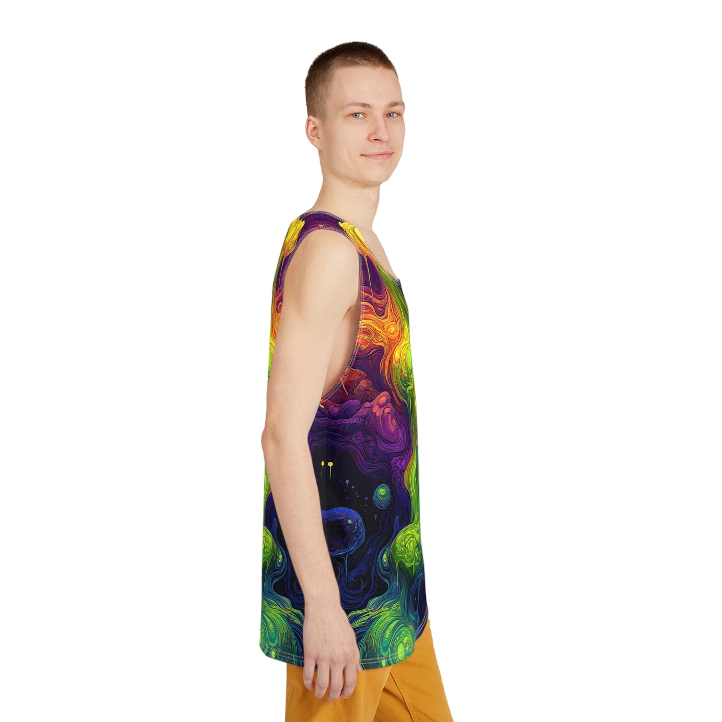 "I Love Lava Lamp" MEN'S TANK TOP