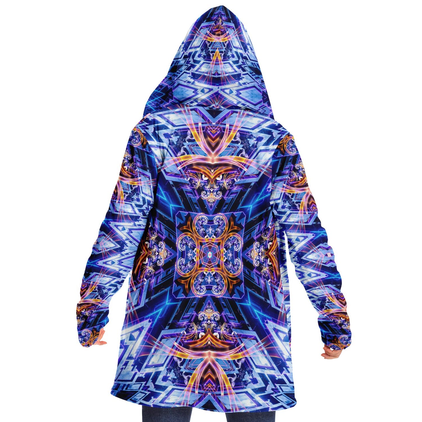 "Space Oasis" HOODED CLOAK