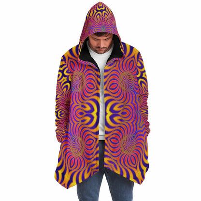 "Primordial Swirl" HOODED CLOAK