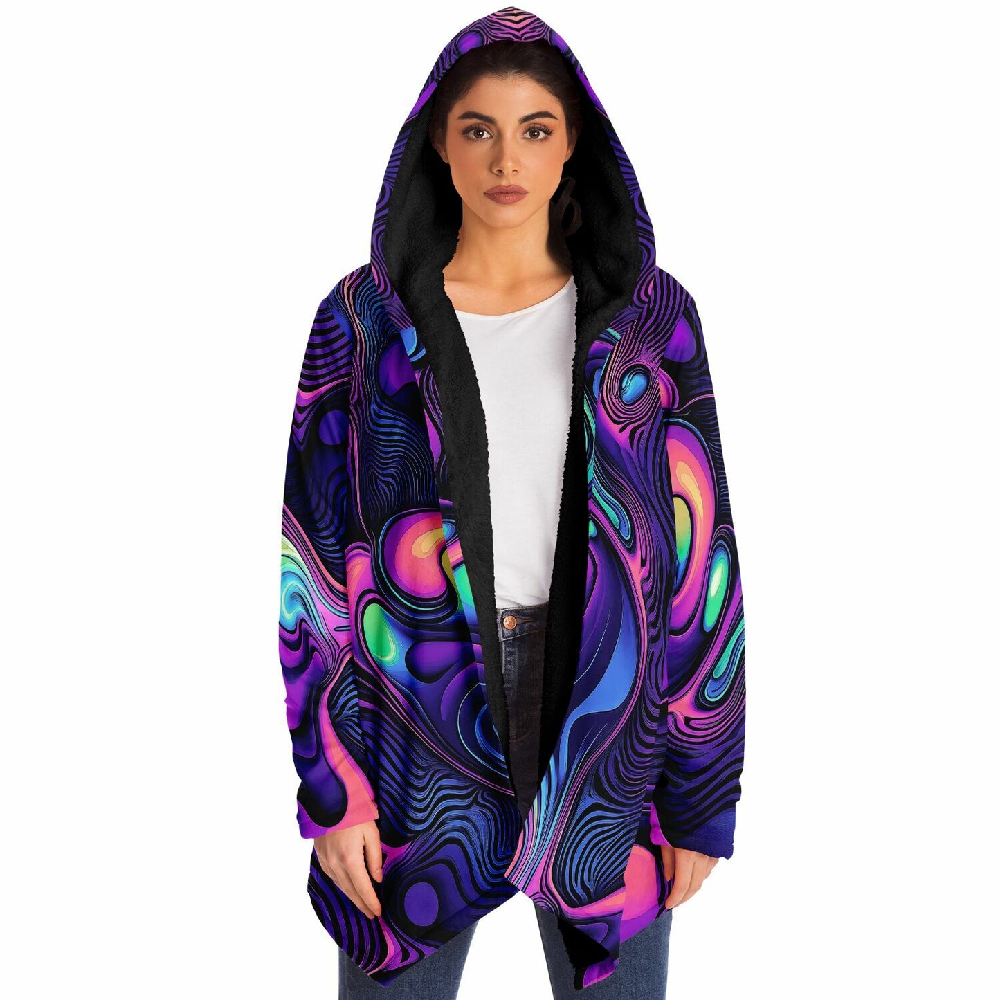 "Nooooot A Microdose" HOODED CLOAK