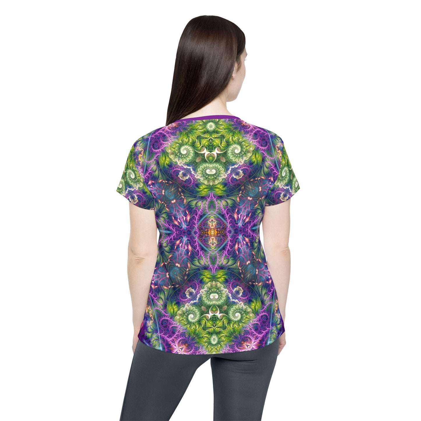 "Emergence Pattern" (WOMEN'S) SPORT TEE