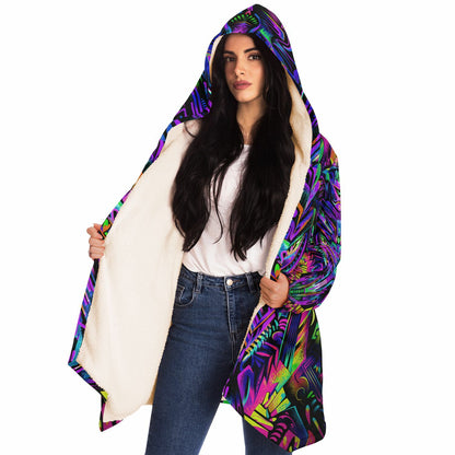 "Psyro" HOODED CLOAK