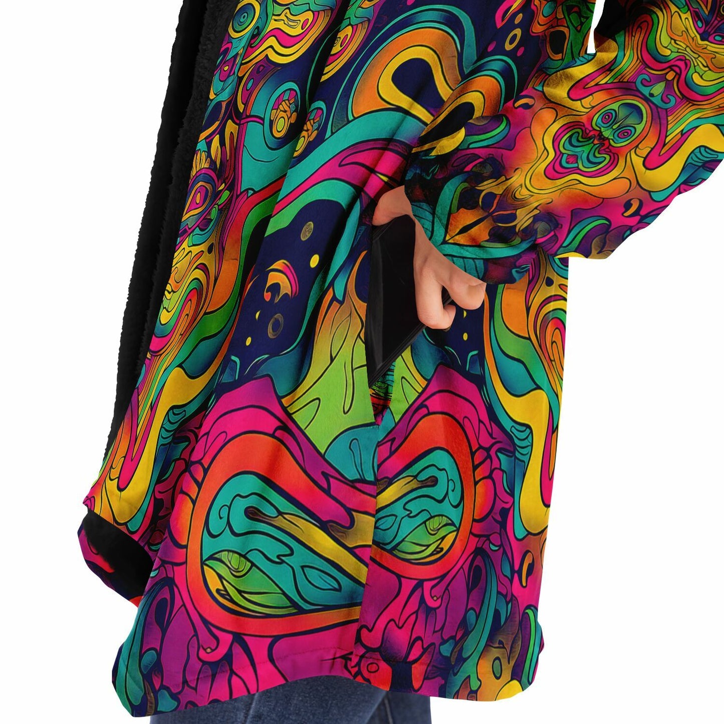 "Totem" HOODED CLOAK