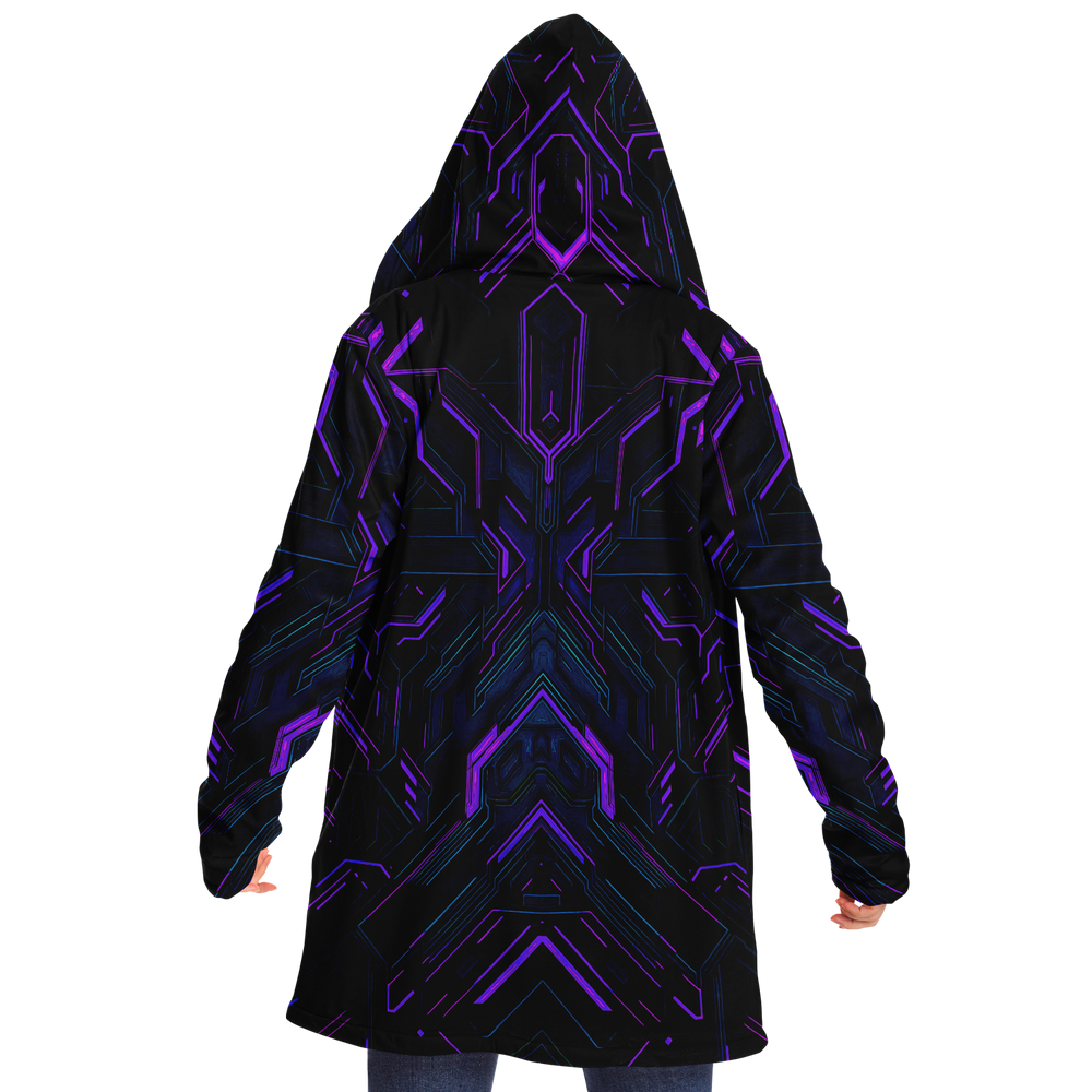 "Alice In Night City" HOODED CLOAK