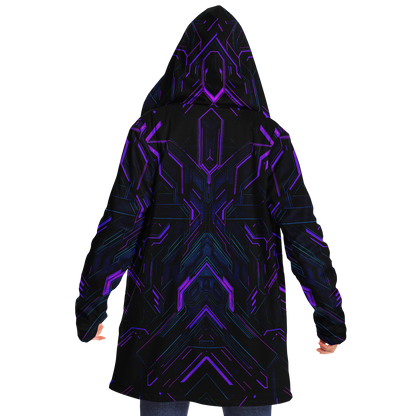 "Alice In Night City" HOODED CLOAK