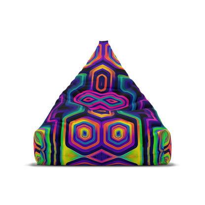 "Tripnotist Split" BEAN BAG CHAIR COVER