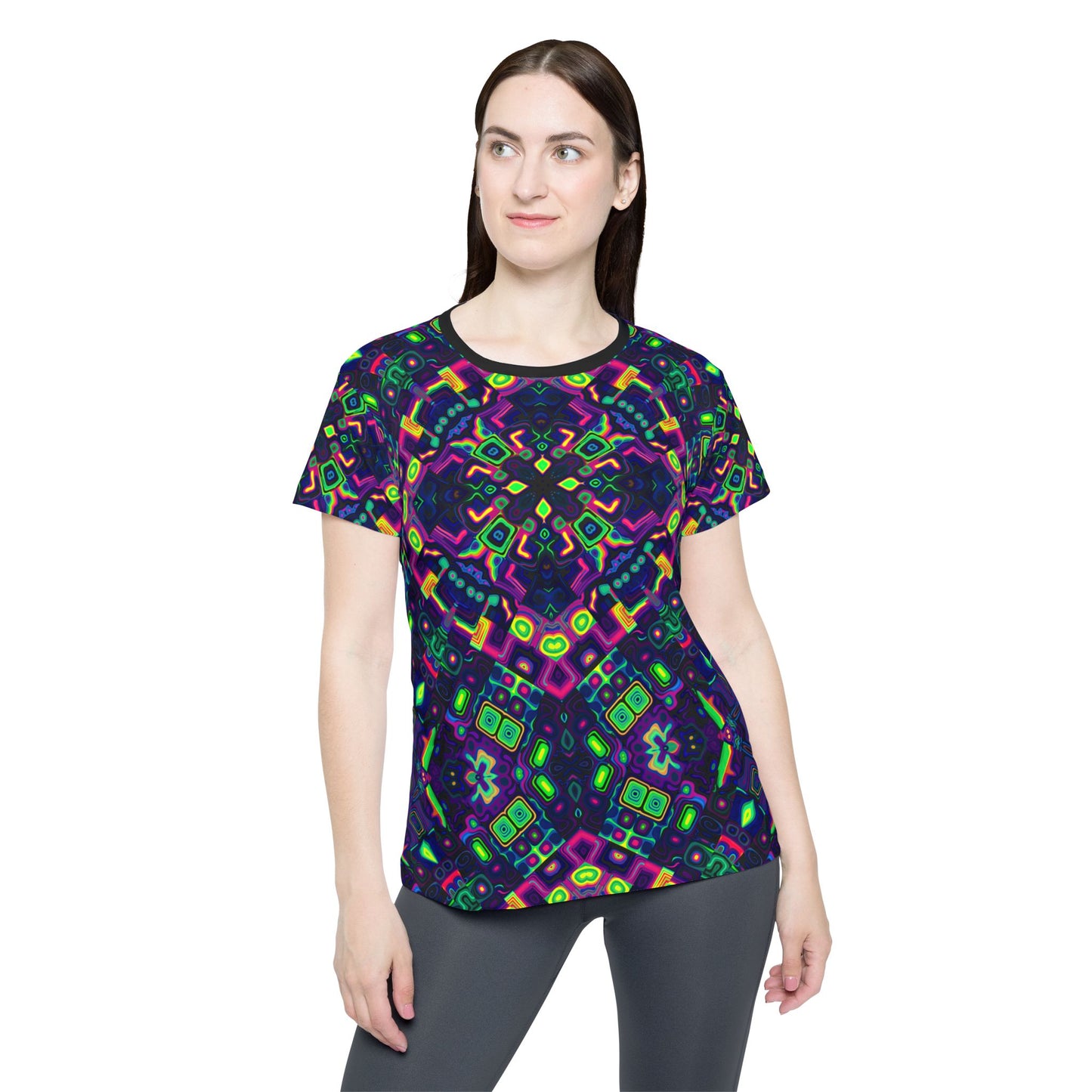 "Dimensional Shift" (WOMEN'S) SPORT TEE