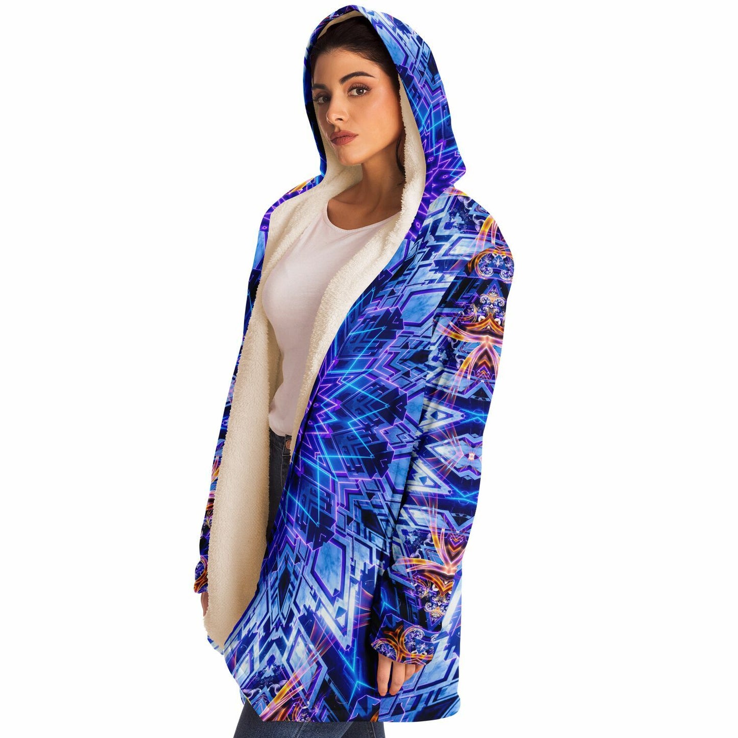 "Space Oasis" HOODED CLOAK