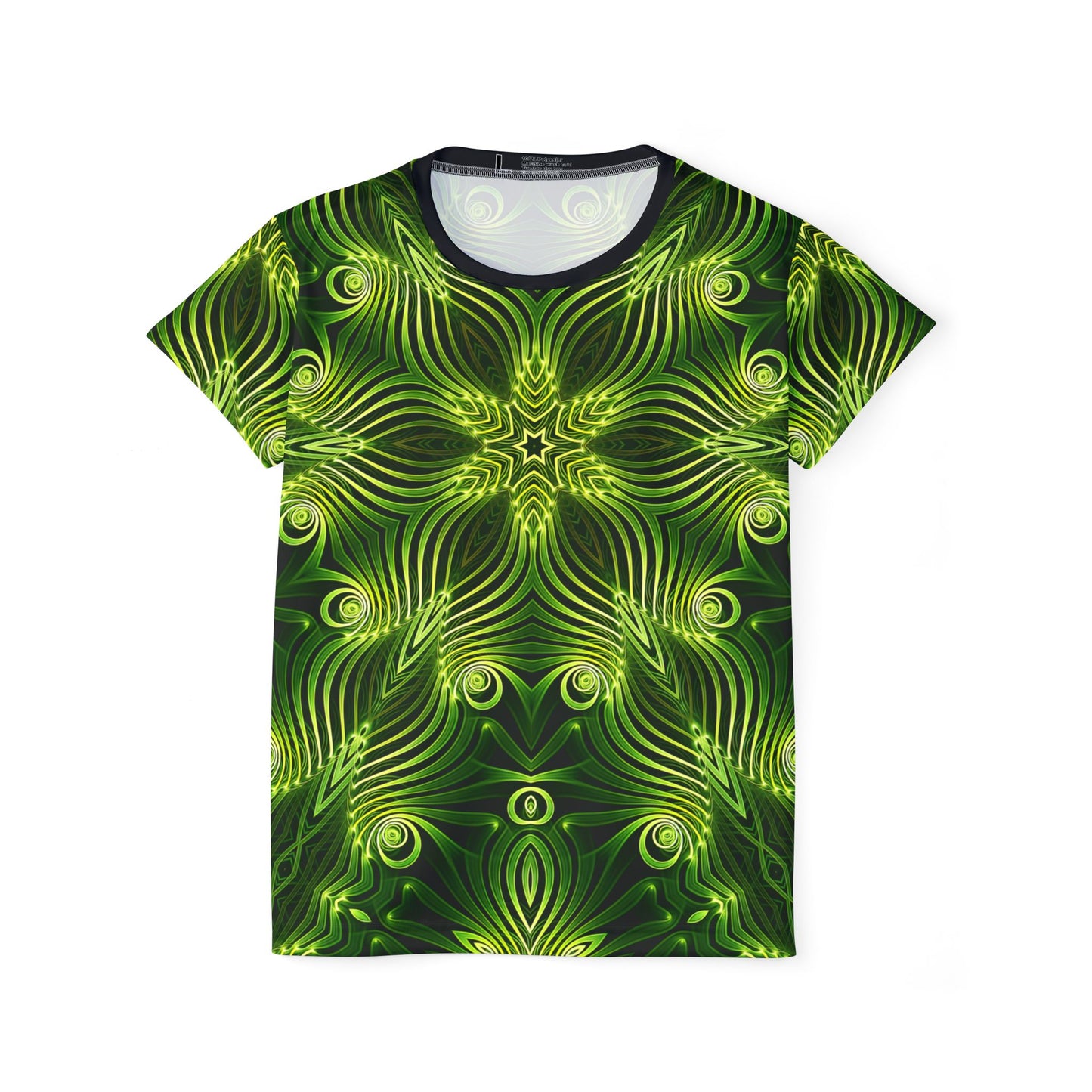 "Green Lattice" (WOMEN'S) SPORT TEE