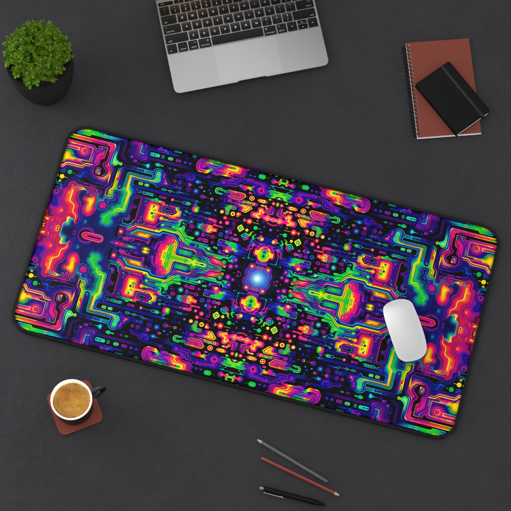 "Trip Capacitor" DESK MAT (12x18)(12x22)(15.5x31)