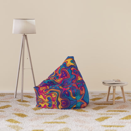 "Liquid Psy" BEAN BAG CHAIR COVER
