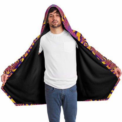 "Primordial Swirl" HOODED CLOAK