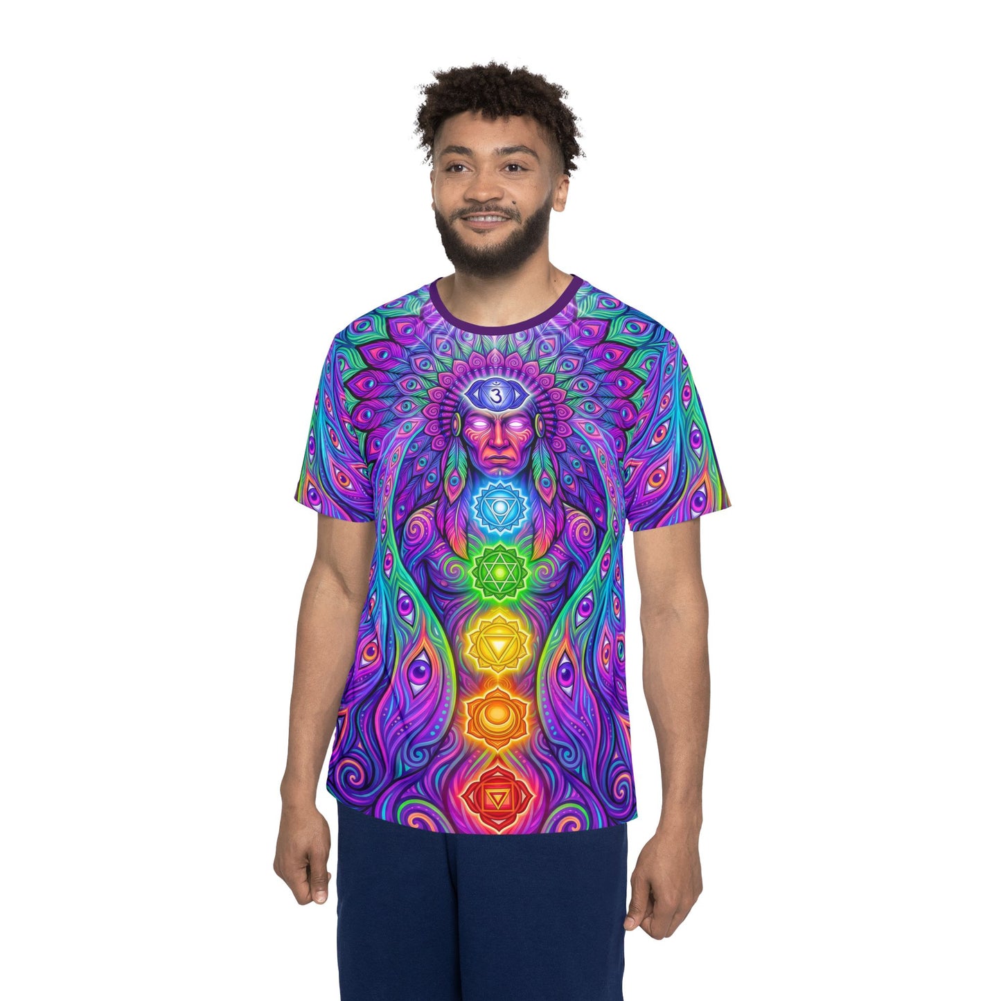 "Shamanic Emanation" (MEN'S) SPORT TEE