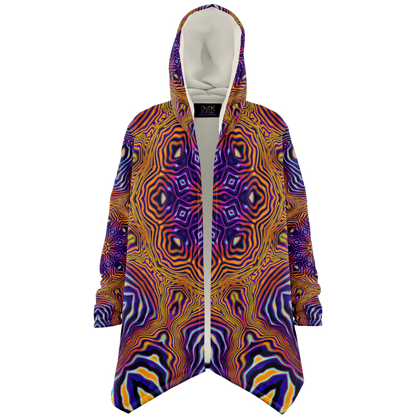 "King of the Festival Mandala" HOODED CLOAK
