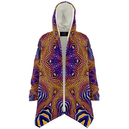 "King of the Festival Mandala" HOODED CLOAK
