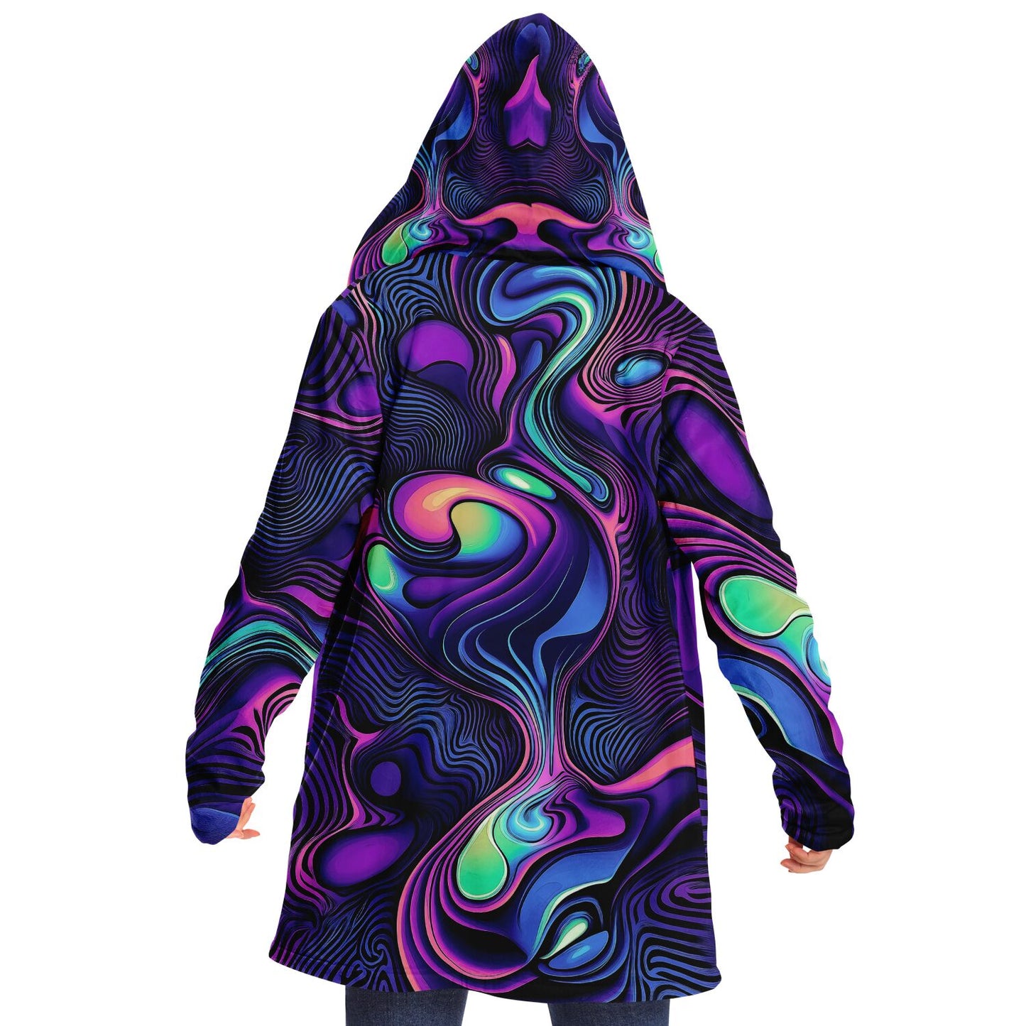 "Nooooot A Microdose" HOODED CLOAK