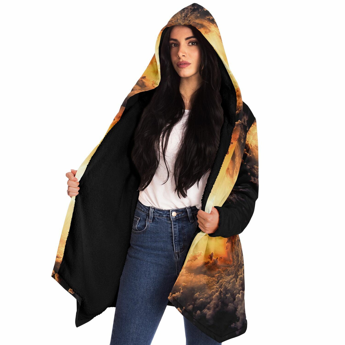 "Adieu" HOODED CLOAK