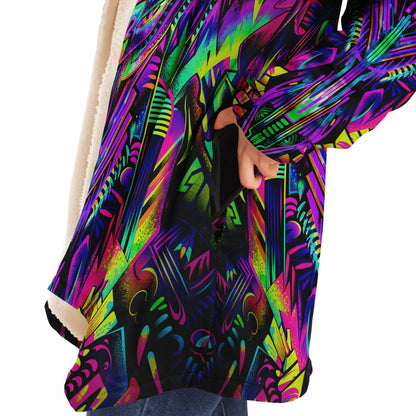 "Psyro" HOODED CLOAK