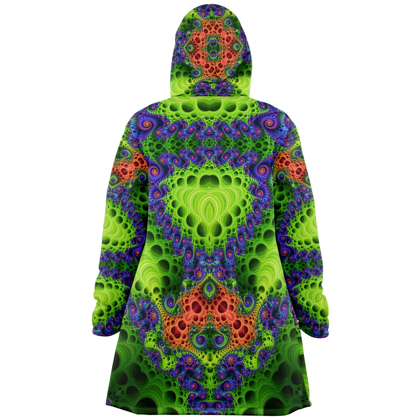 "Starburst Split" HOODED CLOAK