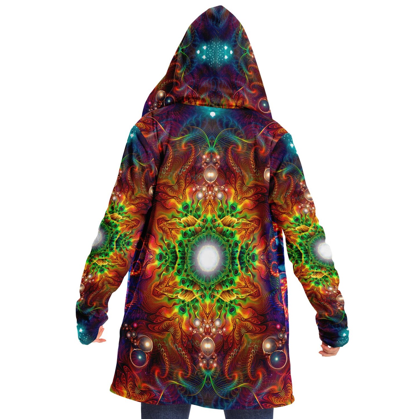 "Photonic" HOODED CLOAK