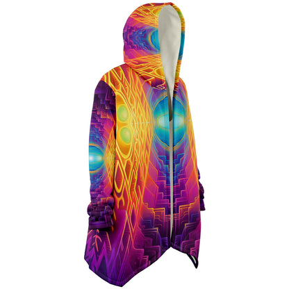 "Maze of Life V3" HOODED CLOAK