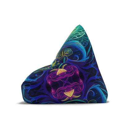 "Orchidious Flip" BEAN BAG CHAIR COVER