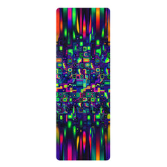 "Prismatic Distortion" YOGA MAT